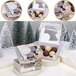 10 CAIXA COM VISOR PARA 6 DOCES ACREDITAR 6067 (JANGO NATAL 2026)