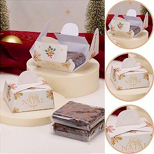 10 CAIXA PARA BROWNIE 7x7cm UNIÃO 6251 (JANGO NATAL 2026)