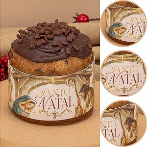 20 CINTA P/ MINI PANETONE 100G VERDADEIRO NATAL 6358 (JANGO NATAL 2026)