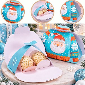 10 LEMBRANCINHA 7X5X10CM SUÉTER NOEL 6388 (JANGO NATAL 2026)