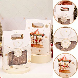 10 SACOLA BOCA DE PALHAÇO COM VISOR PEQUENA UNIÃO 6283 (JANGO NATAL 2026)