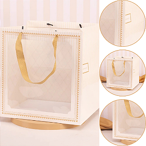 10 SACOLA MÉDIA COM VISOR 23X20X22 ILUMINAR 6284 (JANGO NATAL 2026)