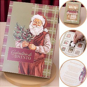 5 CAIXA CALENDÁRIO DO ADVENTO NATAL PRESENÇA 6493 (JANGO NATAL 2026)