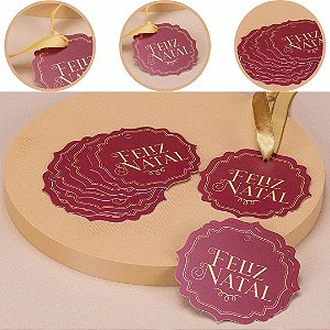 20 TAGS MEDALHÃO PRESENÇA 6305 (JANGO NATAL 2026)