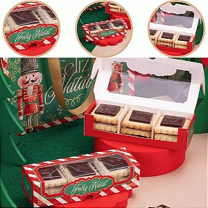 10 CAIXA COM VISOR PARA 9 BISCOITOS GRATIDÃO 6317 (JANGO NATAL 2026)