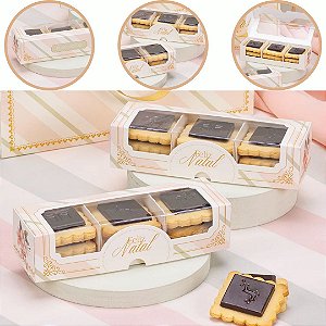 10 CAIXA COM VISOR PARA 9 BISCOITOS CUIDADO 6316 (JANGO NATAL 2026)