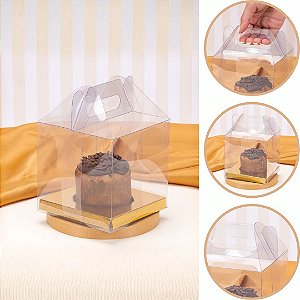 10 CAIXA DE ACETATO PARA MINI PANETONE ILUMINAR 6227 (JANGO NATAL 2026)