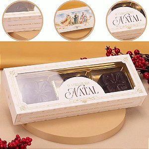 10 CAIXA PARA BLISTER 3 PÃES DE MEL VERDADEIRO NATAL 6439 (JANGO NATAL 2026) 6539