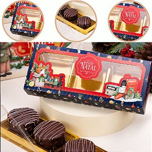 10 CAIXA PARA BLISTER 3 PÃES DE MEL MEMÓRIAS 6052 (JANGO NATAL 2026) 6537
