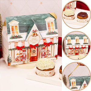 5 CASINHA COM ALÇAS PARA 2 MINI PANETONES UNIÃO 6102 (JANGO NATAL 2026)