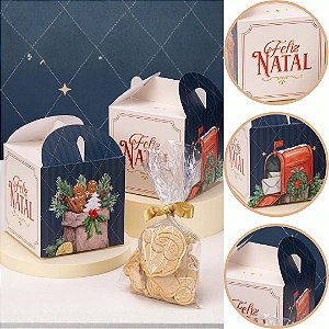 10 CAIXA LEMBRANCINHA 10X10X10CM MEMÓRIAS 6460 (JANGO NATAL 2026)