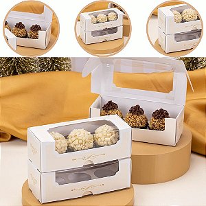 10 CAIXA COM VISOR PARA 3 DOCES ILUMINAR 6453 (JANGO NATAL 2026)
