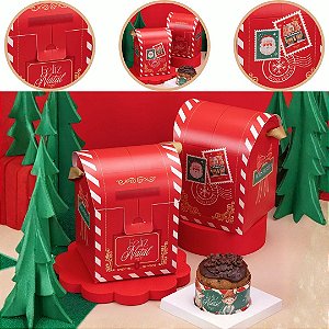 5 CAIXA CORREIO PARA MINI PANETONE GRATIDÃO 6323 (JANGO NATAL 2026)