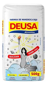 Farinha De Mandioca Natural Biju 500G Deusa