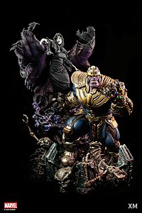 XM Studios Thanos with Lady Death