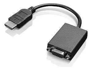 Cabo Adaptador HDMI Para VGA - Lenovo - 0B47069