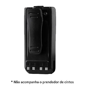 Bateria recarregável AB 6000 da Intelbras para rádios analógicos profissionais.
