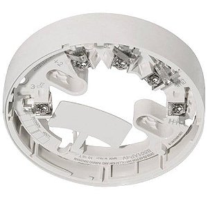 Base para detector endereçável analógico B501AP-IV da Intelbras, compatível com detectores de 4 fios.