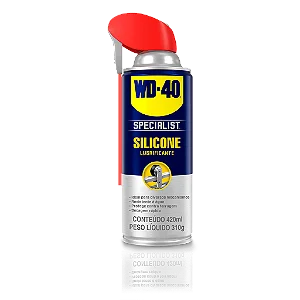Silicone Lubrificante Spray - 420ml - 310g - WD-40 - Specialist - 428434
