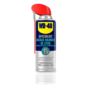 Graxa Branca de Lítio Spray - 365ml - 280g - WD-40 - Specialist - 497681