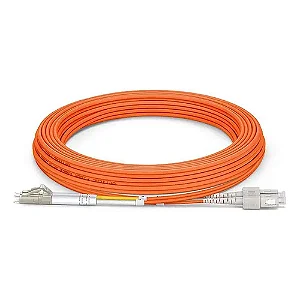 Cabo Patch Cord Fibra Óptica Duplex Multimodo - FiberTek - SCSCMM62DX001Z