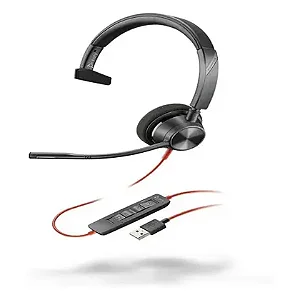 Headset HP Poly Blackwire 3310 Microsoft Teams USB-C/A