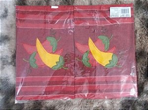 Jogo Tapete Cozinha Tear 3pçs