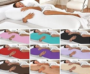 Fronha de travesseiro de corpo