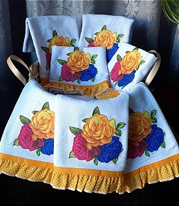 Semaninha Patchwork 7 peças