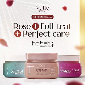 Cronograma Capilar Hobety - 300g ( hidratação, nutrição e reconstrução )