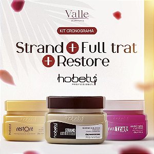Cronograma Capilar Hobety - 300g ( hidratação, nutrição e reconstrução )