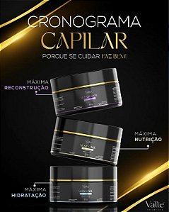 KIT CRONOGRAMA CAPILAR VALLE COSMÉTICOS