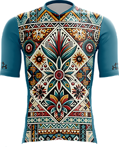 Camisa Ciclismo / Moçambique / Unisex / Cor Estampada