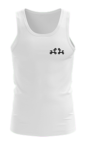 Regata de Corrida / Partido Pantera / Unissex / Cor Branca