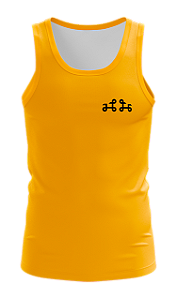 Regata de Corrida / Resistência / Unissex / Cor Amarela