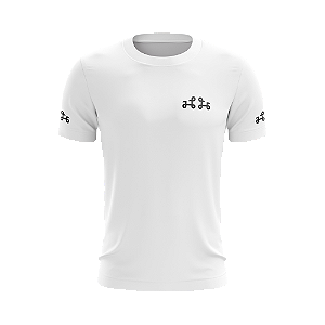 Camisa Esportiva / Partido dos Panteras / Unissex / Cor Branca