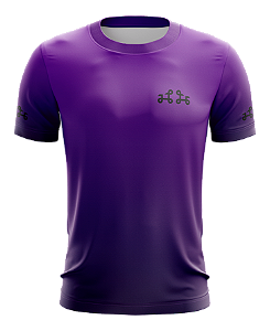 Camisa Esportiva / Malcom-X / Unissex / Cor Roxa