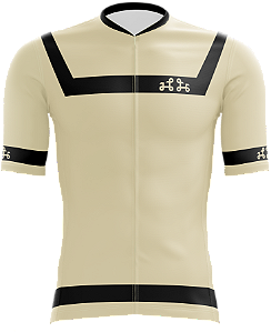 Camisa Ciclismo / Major Taylor Tribute / Unisex / Cor Bege