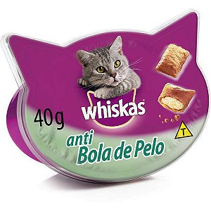 Petisco Whiskas Antibola de Pelo para Gatos Adultos