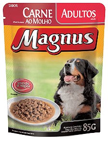 Magnus Sachê para Cães Adultos sabor Carne - 85g