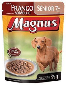 Magnus Sachê para Cães Senior sabor Frango - 85g