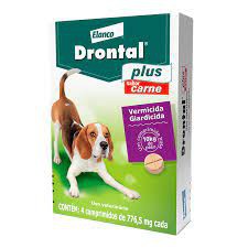 Drontal Plus para Cães de 10 kg Sabor Carne