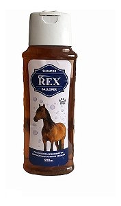 Shampoo Para Cavalos Pelos Crina Rex Galloper- 750 Ml