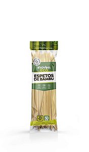 Espeto de Bambu 25cm Inoven