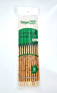 Espeto de Bambu 25cm Talge