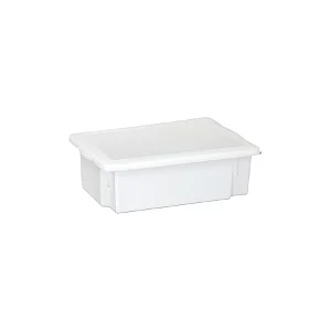 Caixa Plast 430 10L C/Tampa Branco