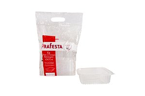 Pote Retangular 1000 ML Prafesta