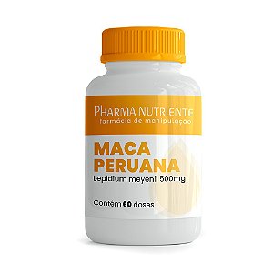 Maca Peruana 500 mg - 60 Doses