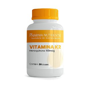 Vitamina K2 MK-7 100Mcg - 30 Doses