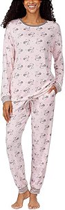 Disney Women's 2 Piece Cozy Pajama Set